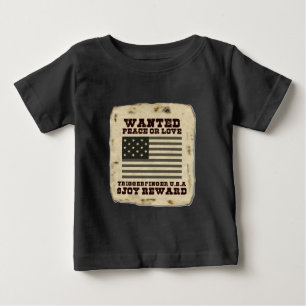 Wanted Peace Baby T-Shirt