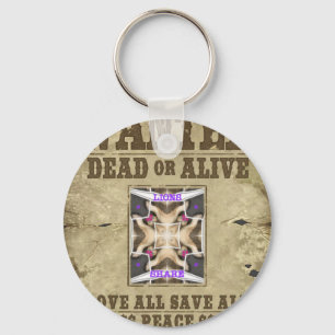 Wanted Peace, Love and Inspiration: Spread Harmony Keychain