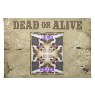 Wanted Peace, Love and Inspiration: Spread Harmony Placemat