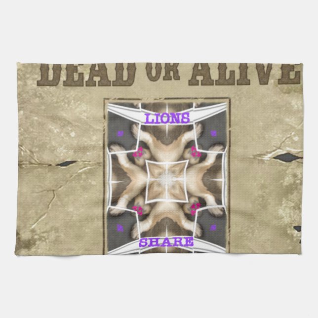 Wanted Peace Towel (Horizontal)