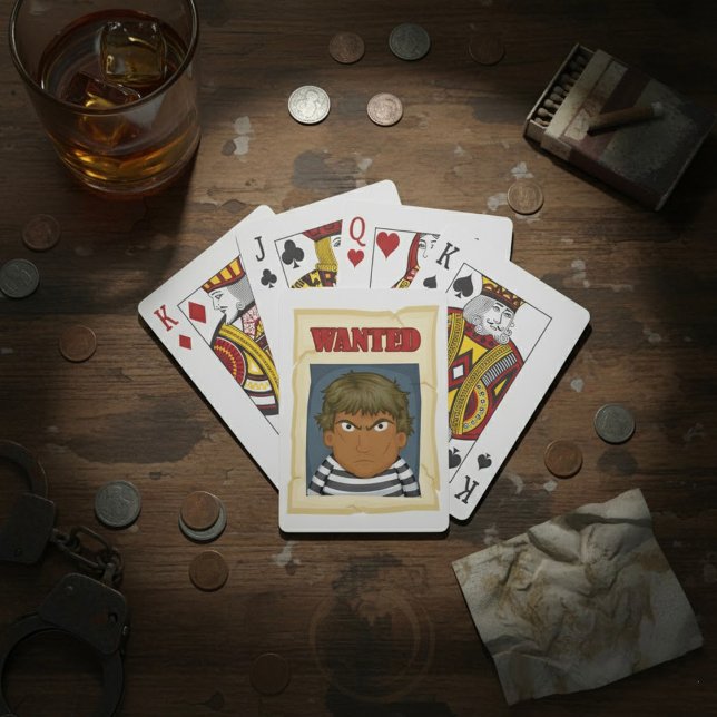 Wanted Person Poker Cards (Creator Uploaded)