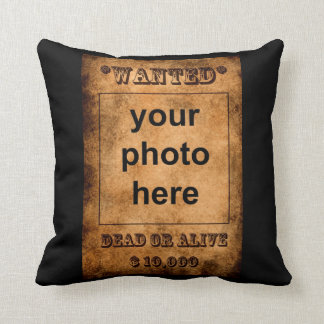 Wanted pillow