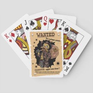 Wanted Poker Cards