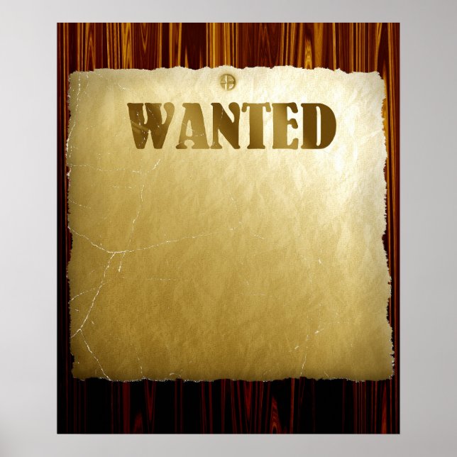 Wanted Poster (Front)