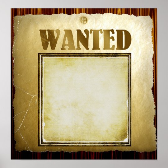 Wanted Poster | Zazzle.com