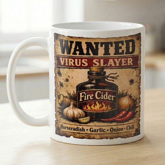 Wanted Poster Fire Cider Apothecary Coffee Mug (Creator Uploaded)