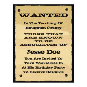 western party invitations zazzle