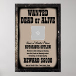 WANTED POSTER - Make Your Own Customized