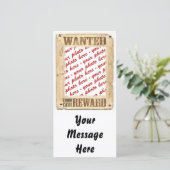 WANTED Poster Photo Frame (Standing Front)