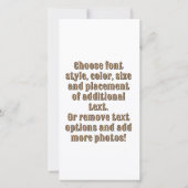 WANTED Poster Photo Frame (Back)
