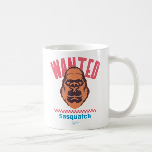 Wanted Sasquatch Coffee Mug