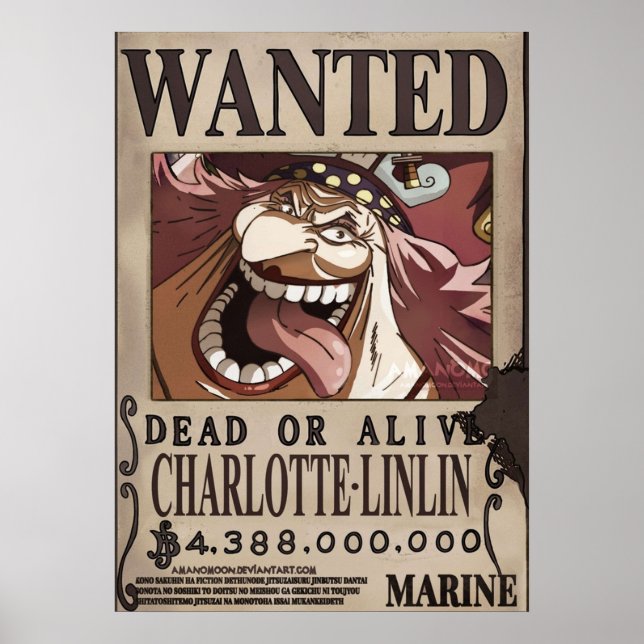 Wanted Wanted Big Mom Poster (Front)