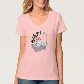 WAP Cat in a Tub Tee Shirt