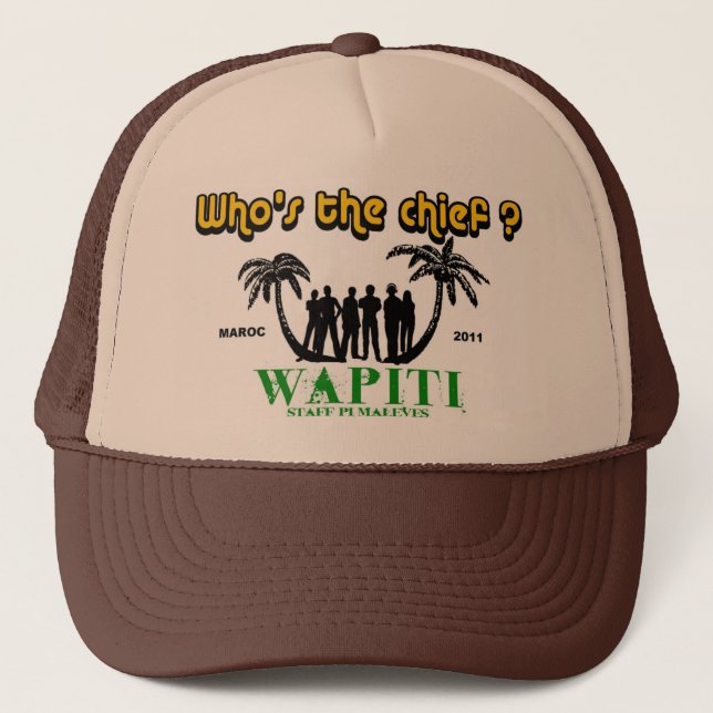 Wapit Trucker Hat (Front)