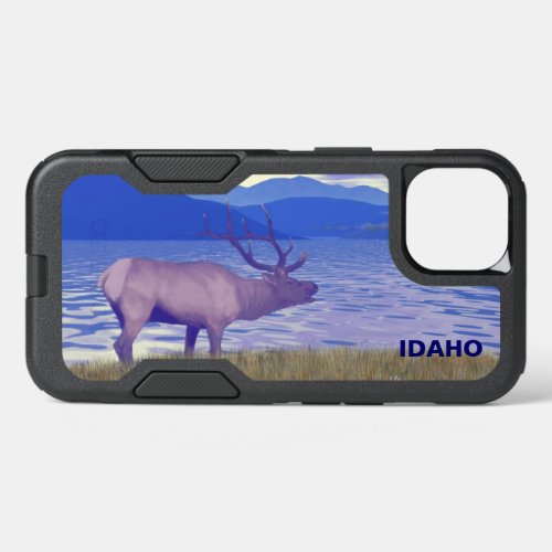 Wapiti Elk By The Lake iPhone 13 Case