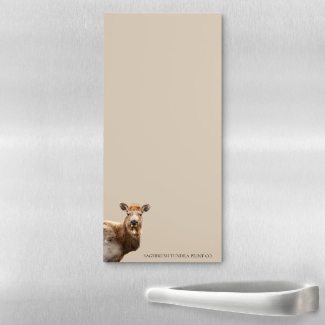 Wapiti Lady - Magnetic Notepad (In Situ)