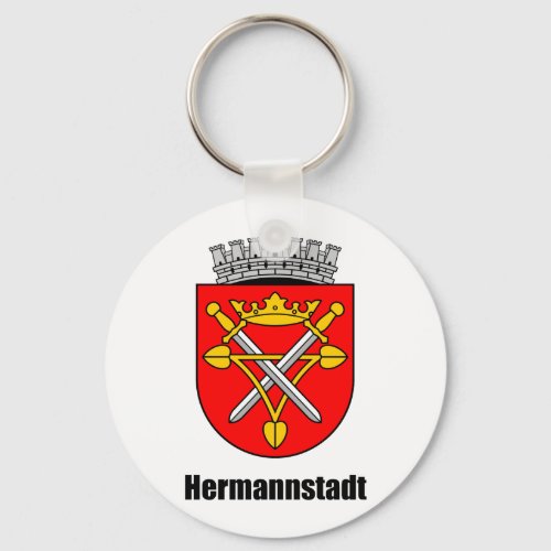 Wappen von Hermannstadt Keychain