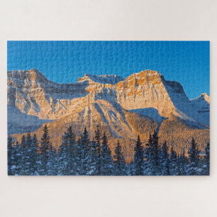 Waputik Range in Canadian Rocky Mountains Jigsaw Puzzle