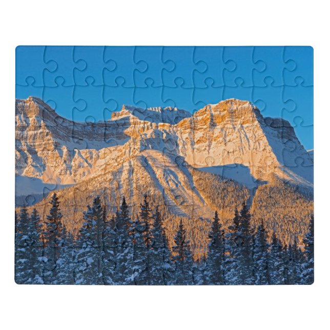 Waputik Range in Canadian Rocky Mountains Jigsaw Puzzle (Puzzle Horizontal)