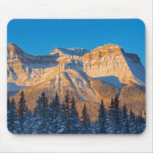 Waputik Range in Canadian Rocky Mountains Mouse Pad
