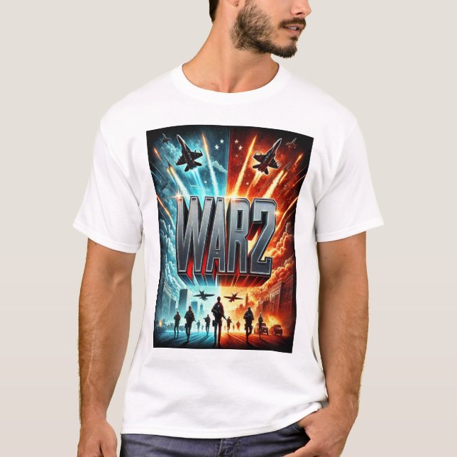 "War 2 Action Movie T-Shirt – premium quality :)  (Front)
