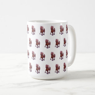War Admiral Loses Race to Champion Seabiscuit Mug