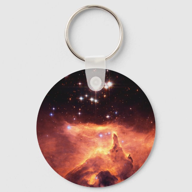 War and Peace Nebula Keychain (Front)