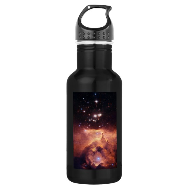 War and Peace Nebula Stainless Steel Water Bottle (Front)