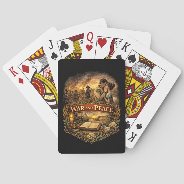 War and Peace Poker Cards (Back)