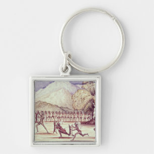 War Dance Keychain