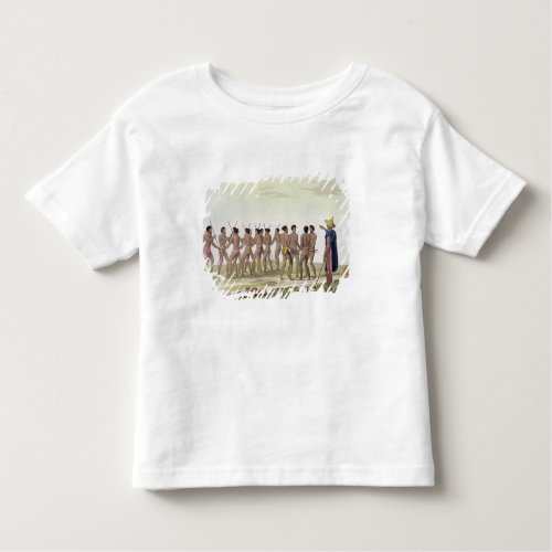 War Dance of the Caroline Islanders plate 22 from Toddler T_shirt