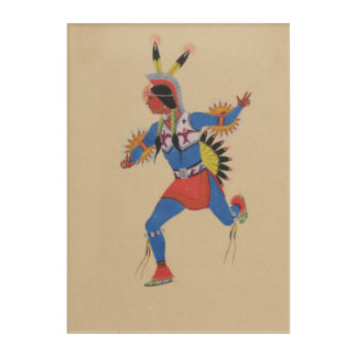 War Dance (or The Runner) Acrylic Print
