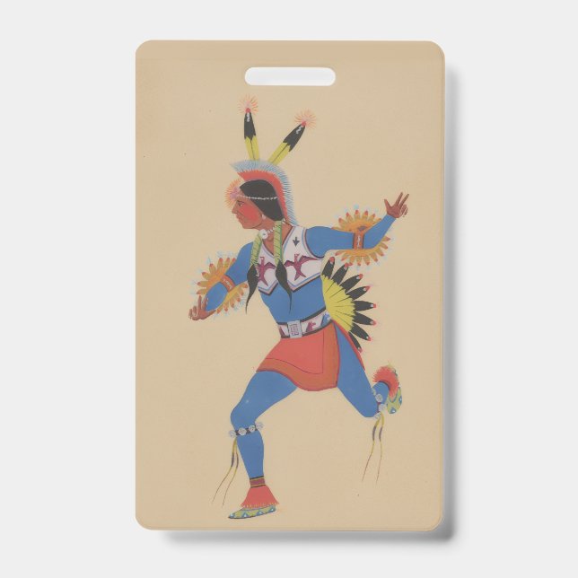 War Dance (or The Runner) Badge (Front)