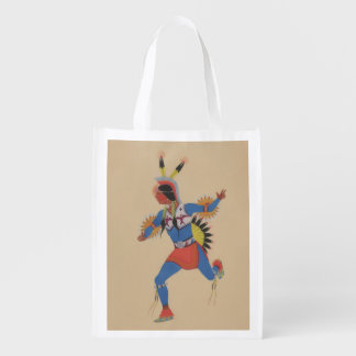 War Dance (or The Runner) Grocery Bag