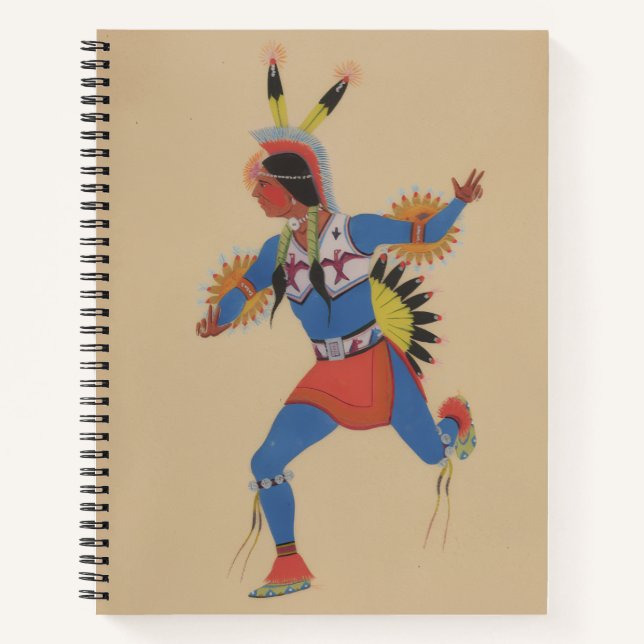 War Dance (or The Runner) Notebook (Front)