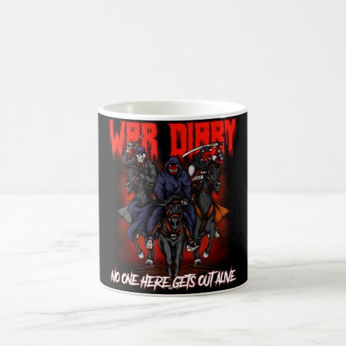 war diary coffee mug