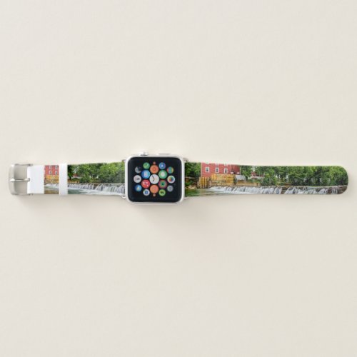 War Eagle Mill and Waterfall Apple Watch Bands