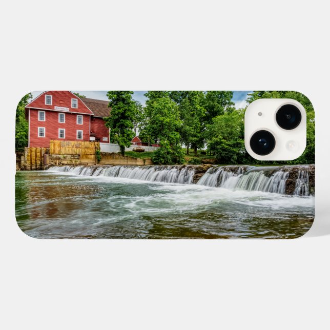 War Eagle Mill and Waterfall Case-Mate iPhone Case (Back (Horizontal))