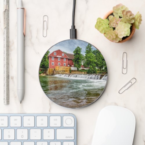 War Eagle Mill and Waterfall Wireless Charger