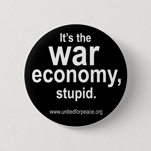 War Economy Button (Front)