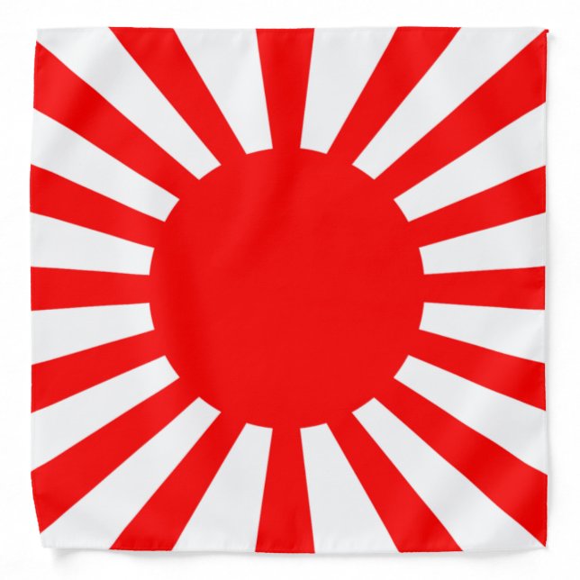 War Flag of the Imperial Japanese Army Bandana (Front)