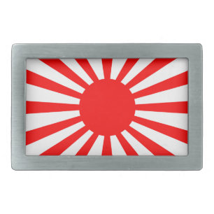 War Flag of the Imperial Japanese Army Belt Buckle