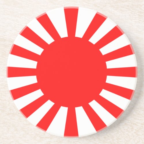 War Flag of the Imperial Japanese Army Sandstone Coaster