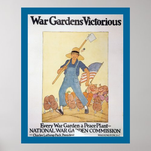 War Gardens Victorious Poster