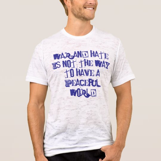 War/Hate vs Peace T-Shirt