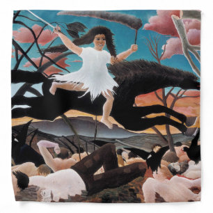 War, Henri Rousseau, 1894 Bandana