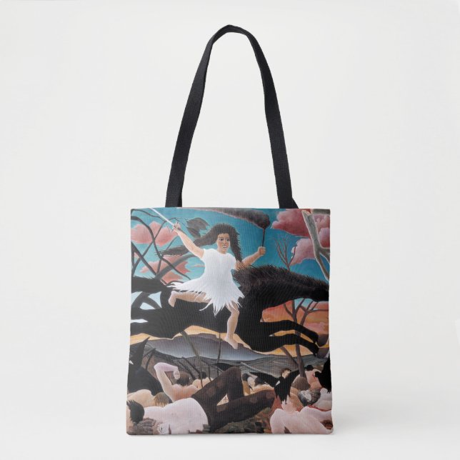 War, Henri Rousseau, 1894 Tote Bag (Front)
