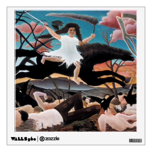 War, Henri Rousseau, 1894 Wall Decal