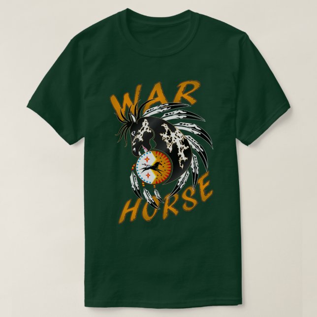 War Horse 4 T-Shirt (Design Front)