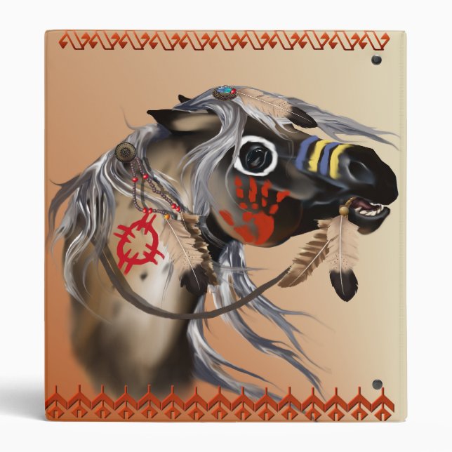 War Horse Avery Binder (Back)